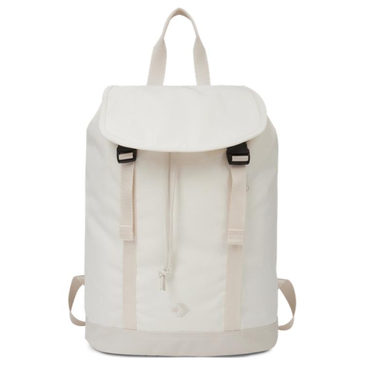 New Converse Polyester Backpack Regular Unisex White 10027651-A02