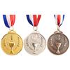 Football Competition Game Prizes Zinc Alloy Award Medals Soccer Football Medals for Championship Cheerleading Sports Competition