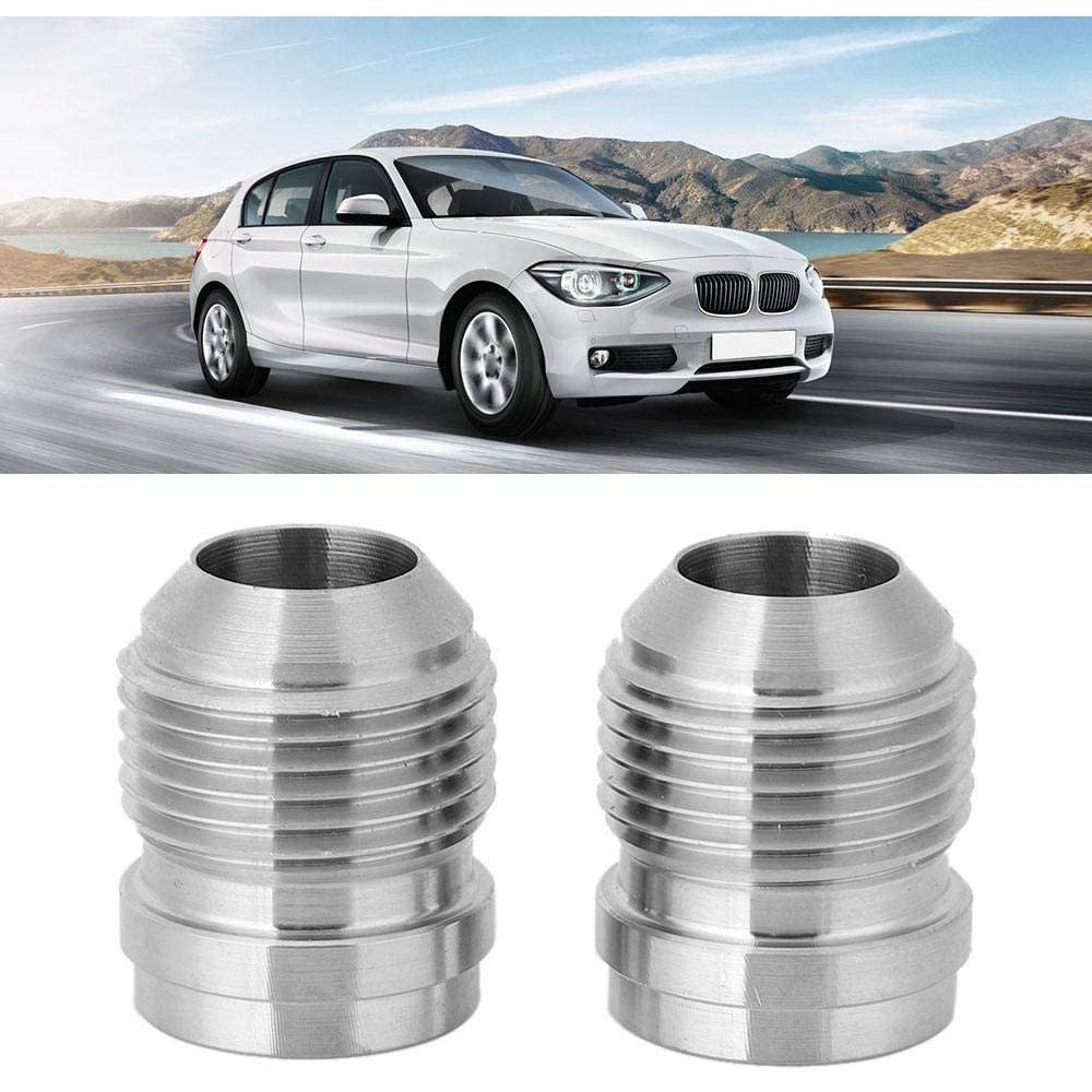 Raccord de tuyau nitreux en aluminium AN6 AN8 AN10 AN12 AN16 AN20 Adaptateur de raccord à souder mâle droit à billette mâle Bouchon à souder