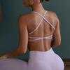 European & American Lulu Nude Feel Sports Bra: Shockproof, Beautiful Back Yoga Fitness Top for Women