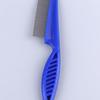 1pc 2-In-1 Pet Hair & Tear Stain Remover Brush - Stainless Steel Dog & Cat Flea Comb,Suitable for Dogs and Cats