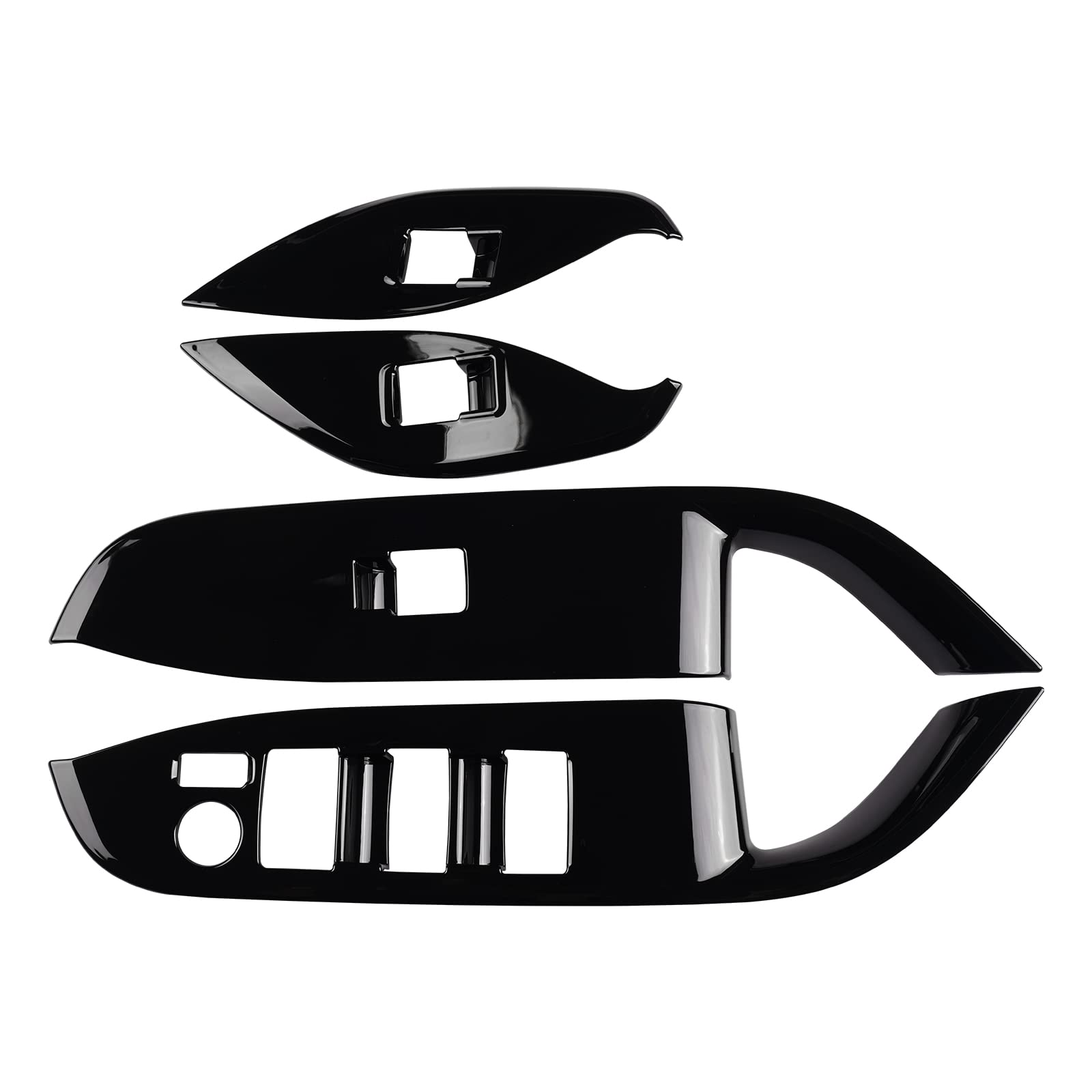 

Cartist Toyota New Voxy Noah 90 Series Панель базы переключателя стеклоподъемника NOAH VOXY R90W Тип Январь 2022 - настоящее время Накладка на переключатель двери Панель-крышка, эксклюзивная для водителя