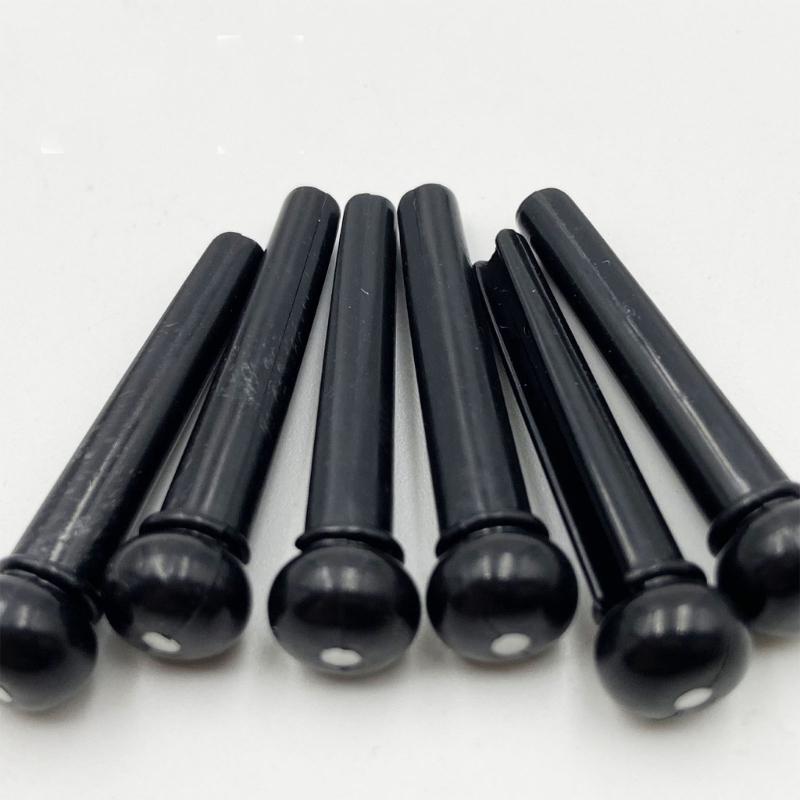 Durability ABS Material Acoustic Guitar Bridge Pins With Improved Vibration Transfer For Clear Tones