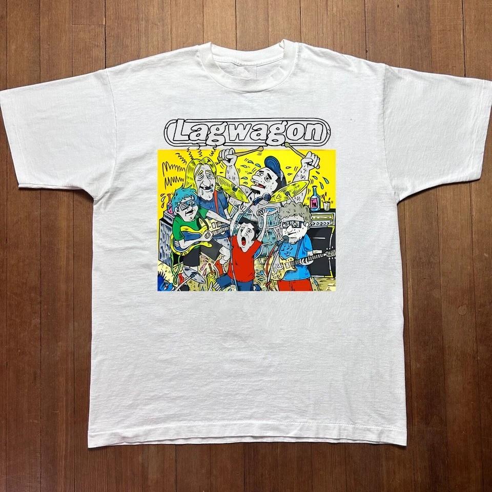 Lagwagon band Music Tour White T-Shirt Cotton Unisex S-234XL RD439 Unisex T-Shirt L