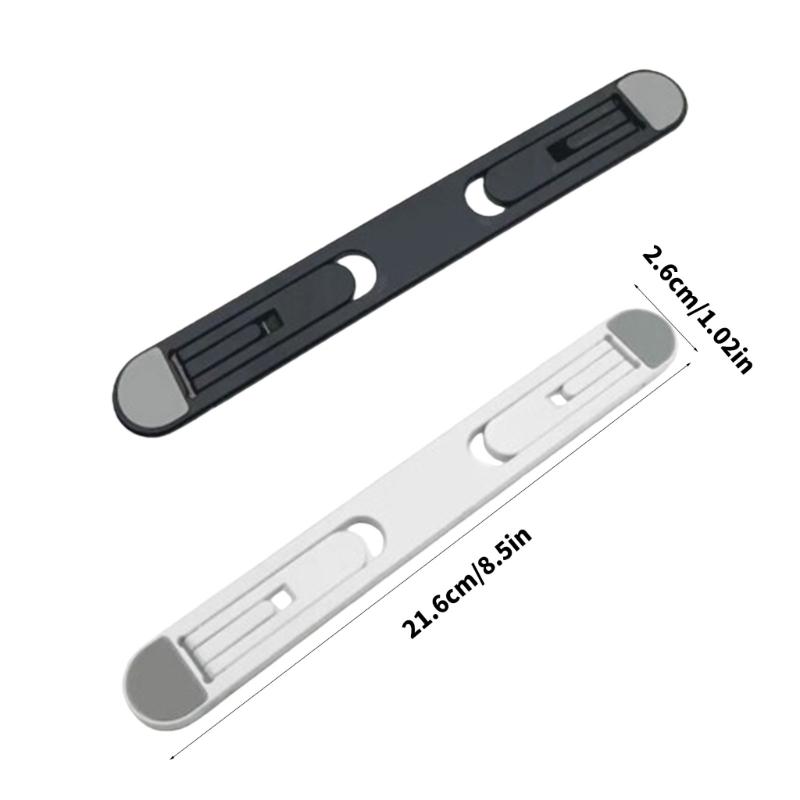 Ergonomic Laptop Stand Foldable Design 2 Level Heights Adjustment Builts In Ventilation For Optimal Heat Dissipation