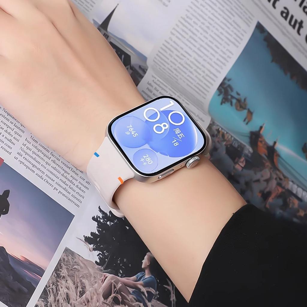 Soft Sports Silicone Strap For Huawei Watch Fit 4 Pro 4 3 Replacement Band Watchband Bracelet For Huawei Fit 4 Fit 4pro Strap