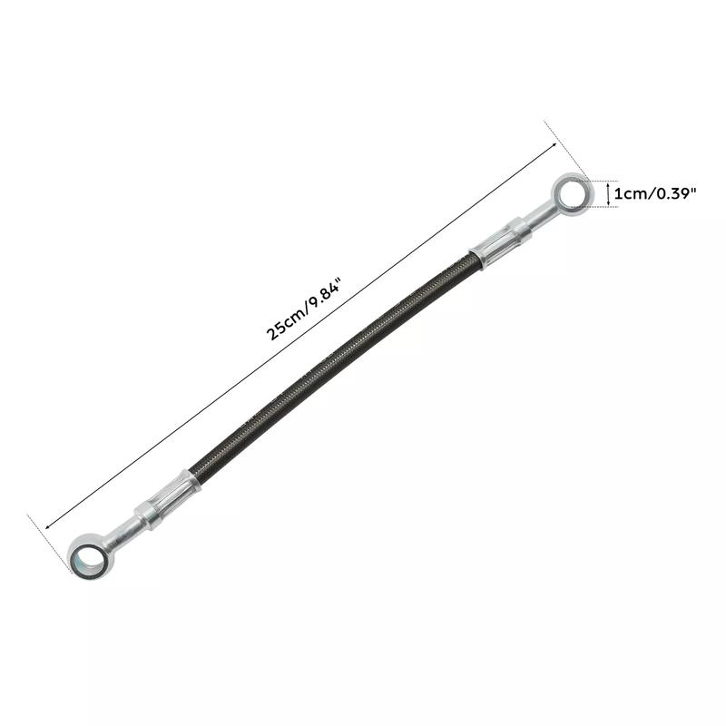 25 cm Universeller Bremsleitungsschlauch Verlängerung Verlängern Verbinder Motorrad Ersatzteil