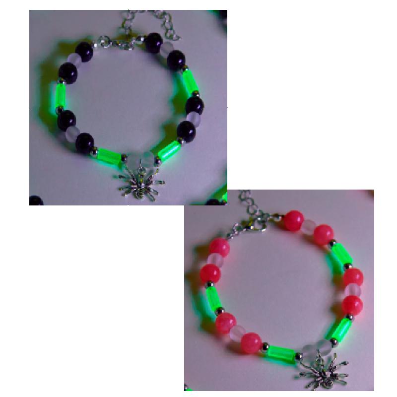 2 PCS/Set Butterfly Couples Pendant Luminous Bracelet For Women Lover Black Rope Charm Friendship Girlfriend Party Jewelry Gift