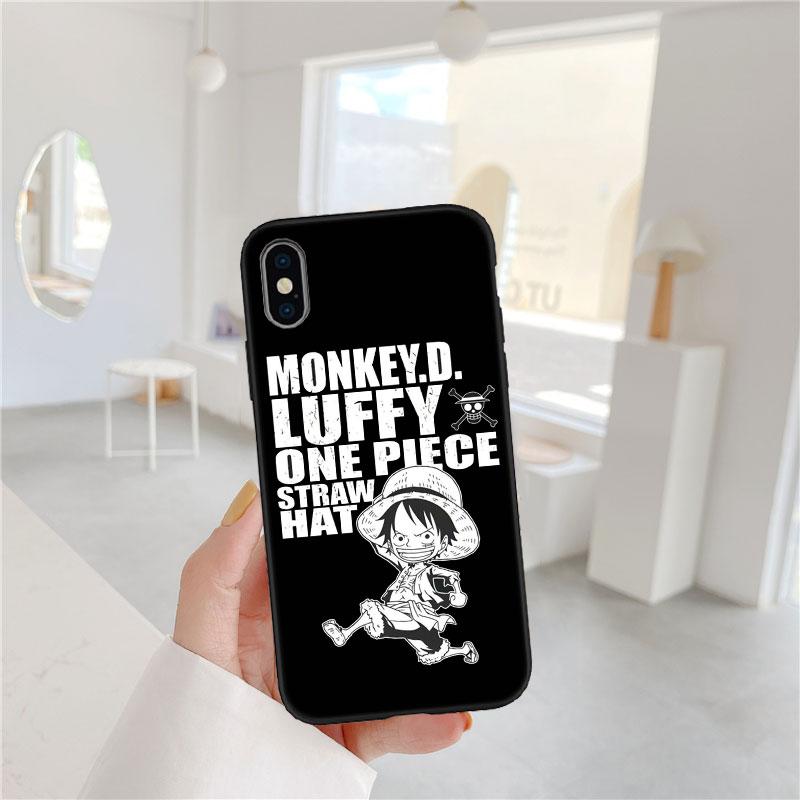 One Piece Anime Soft Shell Phone Case for Redmi Note 10 11 12 Pro Max 10S 10C 10T 11A 11S 12S 12C