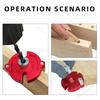 Straight Holes Drill Guide Self Center Dowel Jig Handheld Wood Panel Hole Puncher Locator Woodworking Joints Tool Accurate