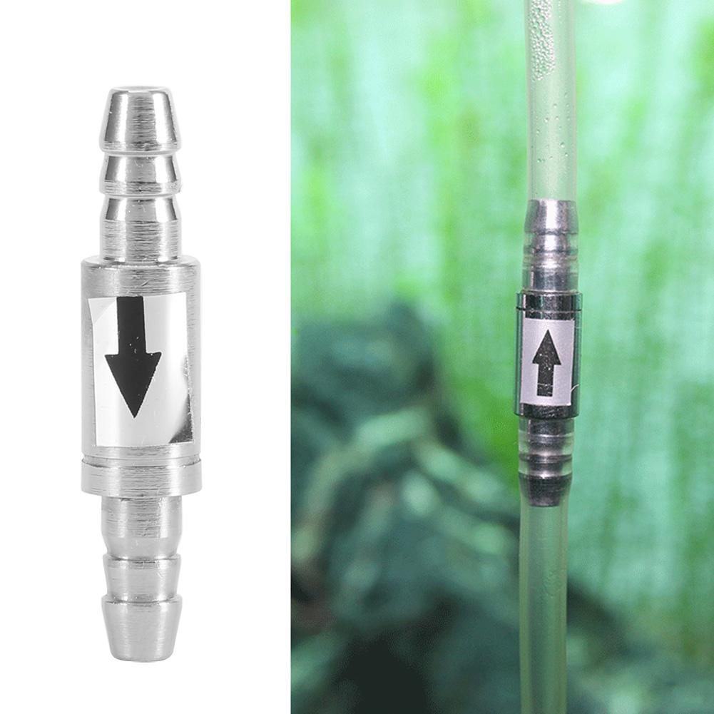 Edelstahl CO2 Weg Überprüfen Ventil Für Aquarium Co2 System Aquarium CO2 Diffusor und P