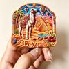 Egypt 3D Fridge Magnets Stickers Tourism Souvenir Refrigerator Magnets Sticker Home Kitchen Decor
