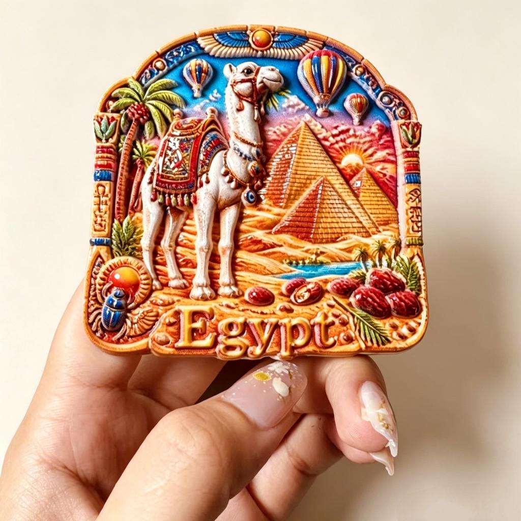Egypt 3D Fridge Magnets Stickers Tourism Souvenir Refrigerator Magnets Sticker Home Kitchen Decor