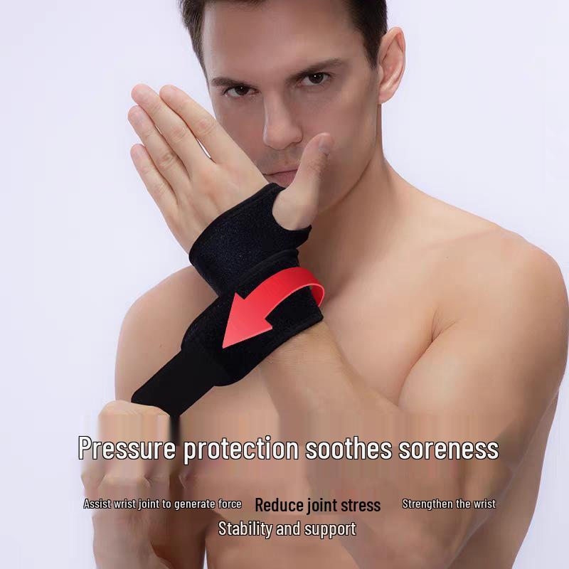 Adjustable Sports Wrist Support Band for Weightlifting & Basketball