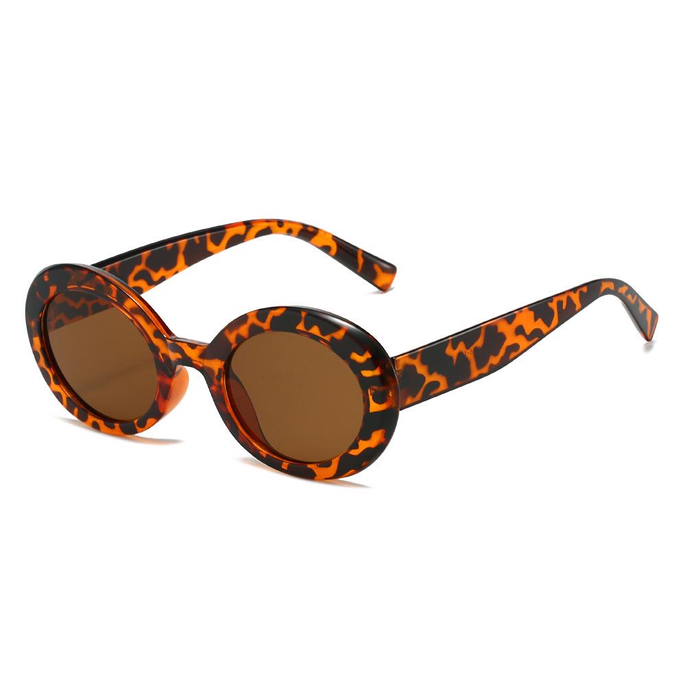 Oval sunglasses, cool square retro sunglasses, UV protection sunglasses