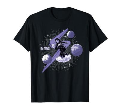 Marvel Studios Marvels Ms. Marvel Kamala Khan and Symbol T-Shirt