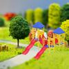 HEMOTON 1 Set Toy Slide Toys Models Miniature Decor Doll House Mini Ornament Mini Playground Sand Table Material Doll House Crafts Home Ornaments