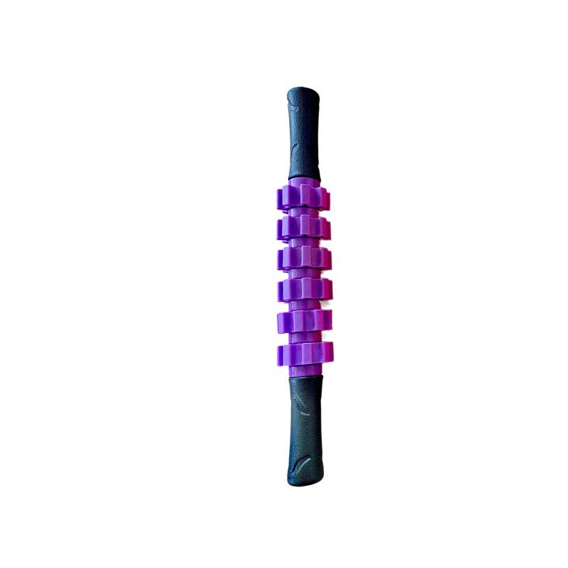 Muscle Roller Bar, Independent Roller Massage Bar, Anti-slip Grip, Yoga, Fitness, Recovery, Leg and Back Pain Relief