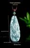 Natural A Grade Blue Jade Pixiu Pendant for Men and Women - Ice Seed Stone for Attracting Wealth