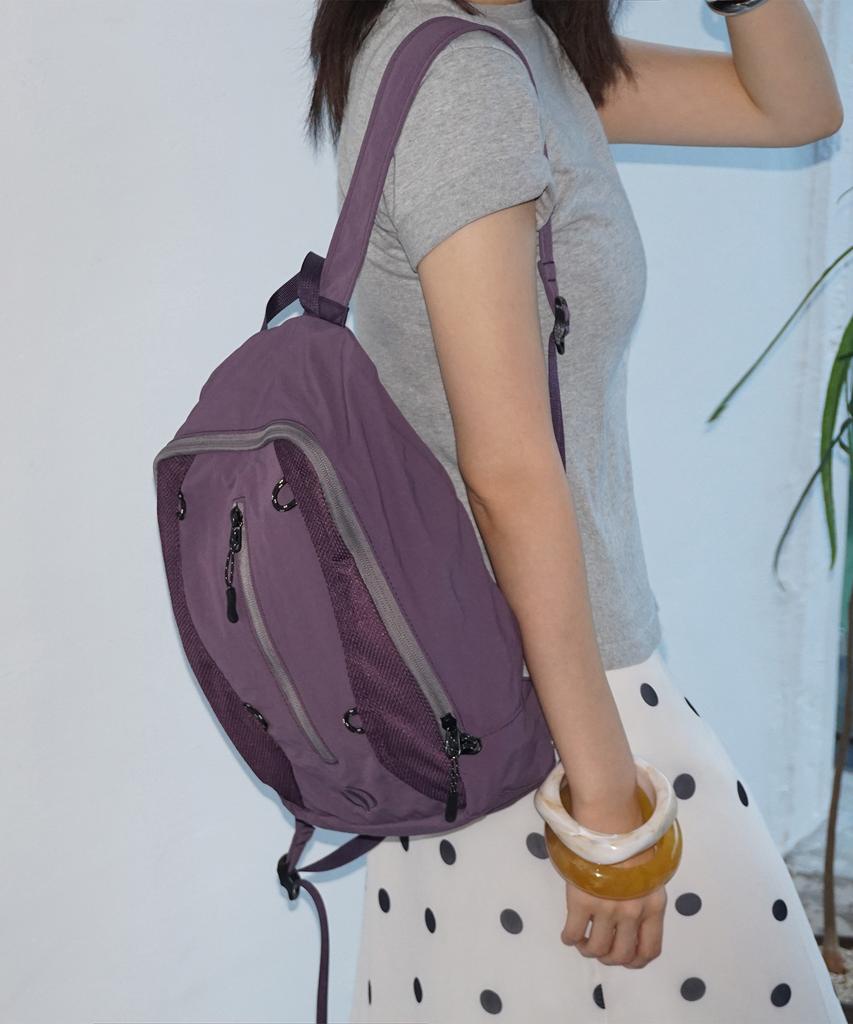 Salbol 503 Mesh Backpack [Purple]