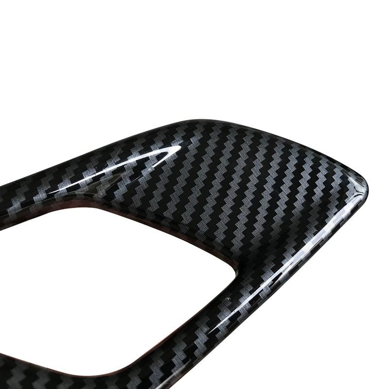 Carbon Fiber Color Door Handle Bowl Decorator Trim Cover Fit for Ford Ranger Everest 2015 2016 2017 2018