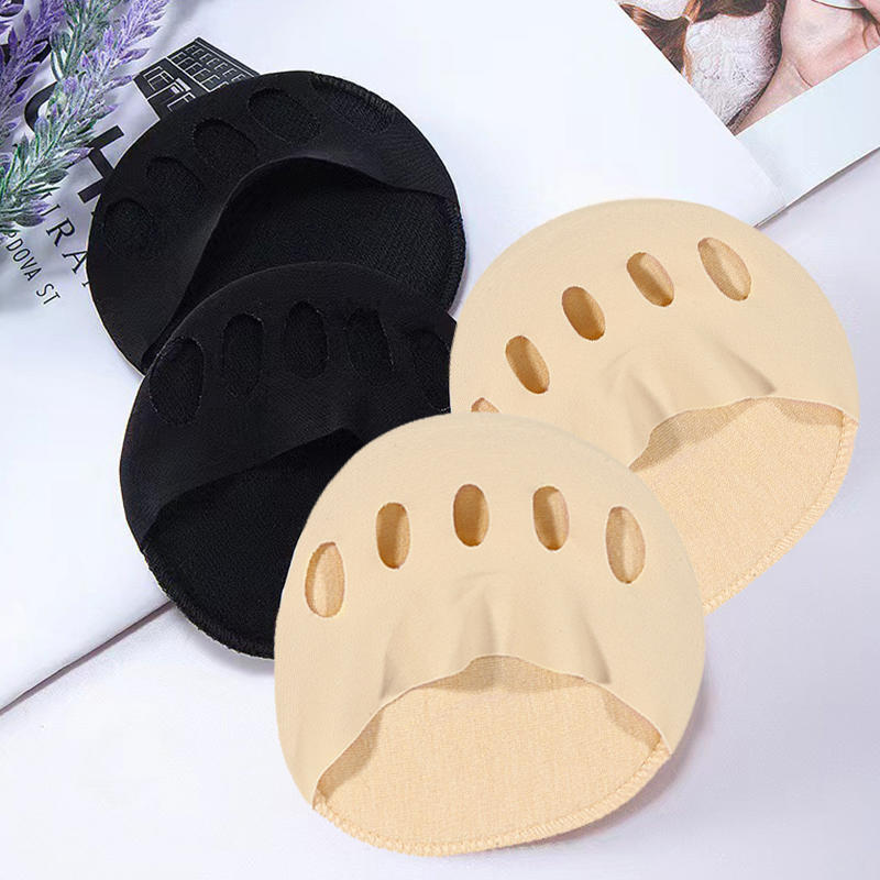 1 Paar Mittelfußpolster Vorfußpolster Kissen Unsichtbare Socken Wiederverwendbar Hoher Absatz Halbe Sohle Socken für Damen Herren Schuhzubehör