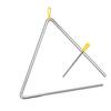 8 Inch Triangle Bell Triangolo with Metal Mallet Idiophone Steel Percussion Children Toddle Kid Rhythm Learning Early