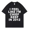 Rapper Chief Keef Merch T Shirt Men Women Clothing Fashion Hip Hop Short Sleeve T-shirts Summer Casual Loose 100%cotton T-shirt