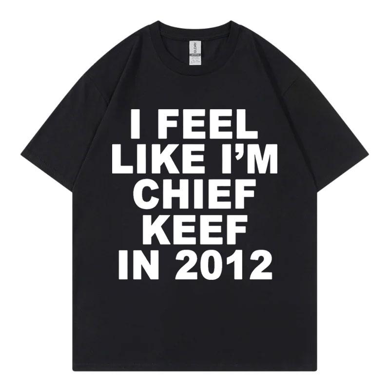 Rapper Chief Keef Merch T Shirt Men Women Clothing Fashion Hip Hop Short Sleeve T-shirts Summer Casual Loose 100%cotton T-shirt