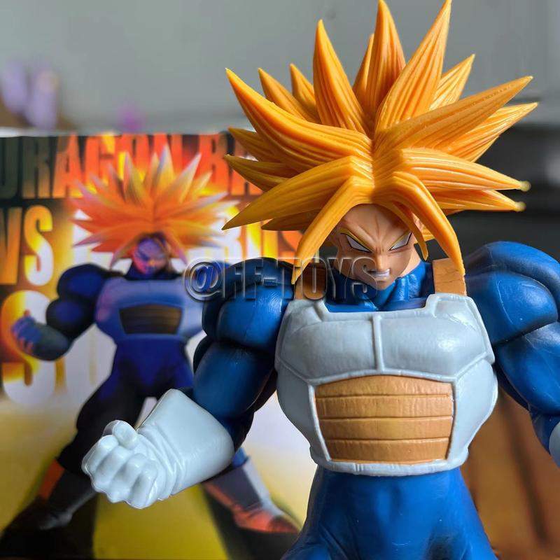 In Stock 25cm Anime Dragon Ball Z Super Trunks Action Figure PVC Super Saiyan Gotenk Figures Collection Figure Toy For Kids Gifts