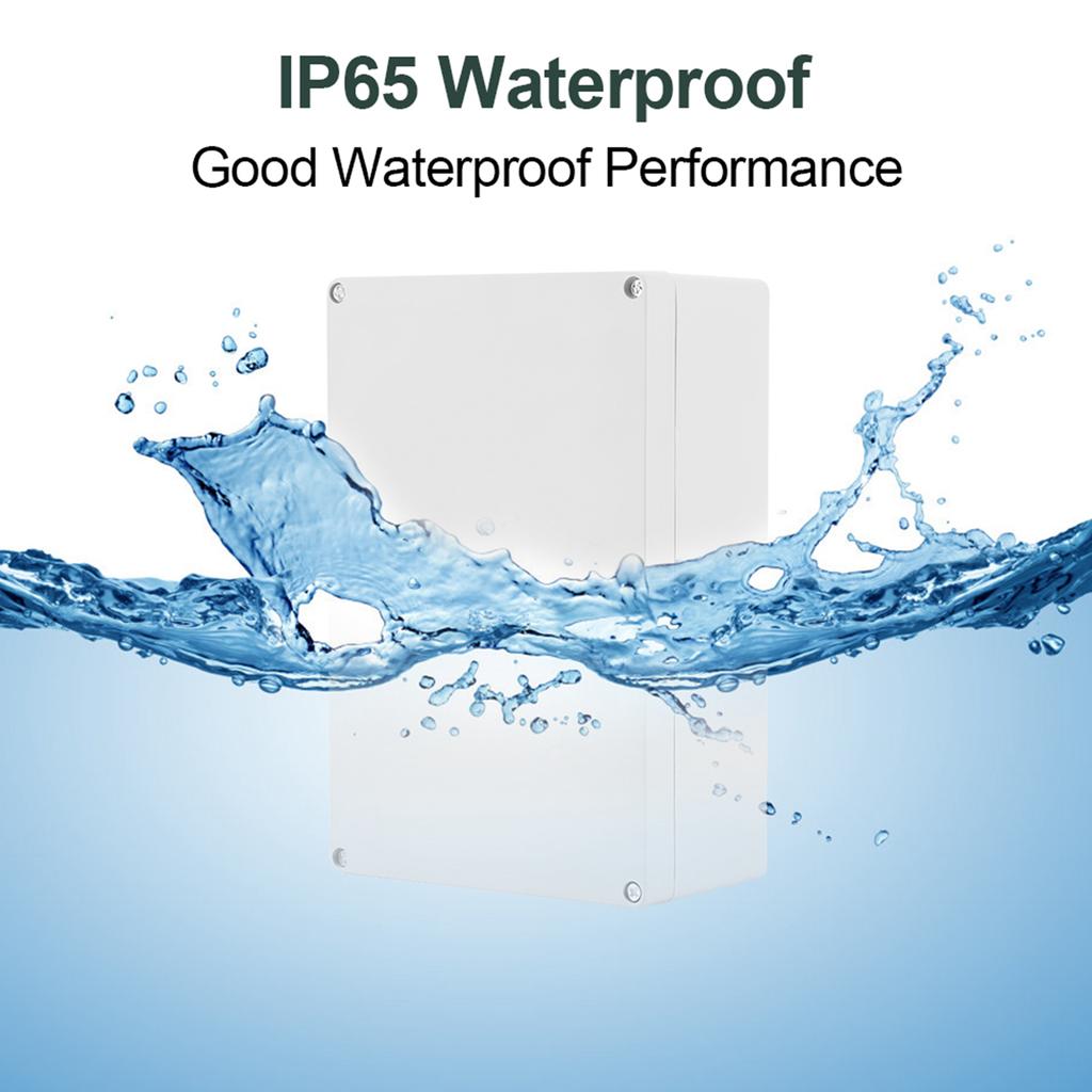 DIY Junction Box 230*150*85mm Water resistant White Plastic Enclosure Project Case DIY Junction Box Junction Box