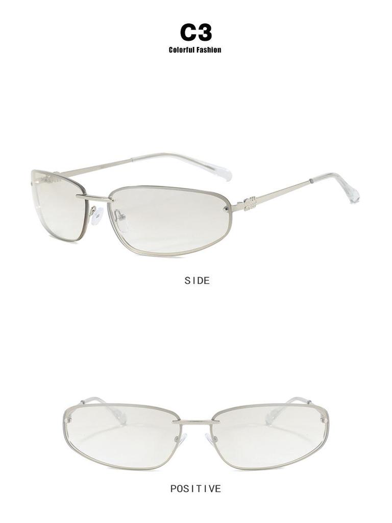 Frameless Y2K Sunglasses - Little Red Book Celebrity Style, High-End Feel, 2025 Hot Girl Edition for Women