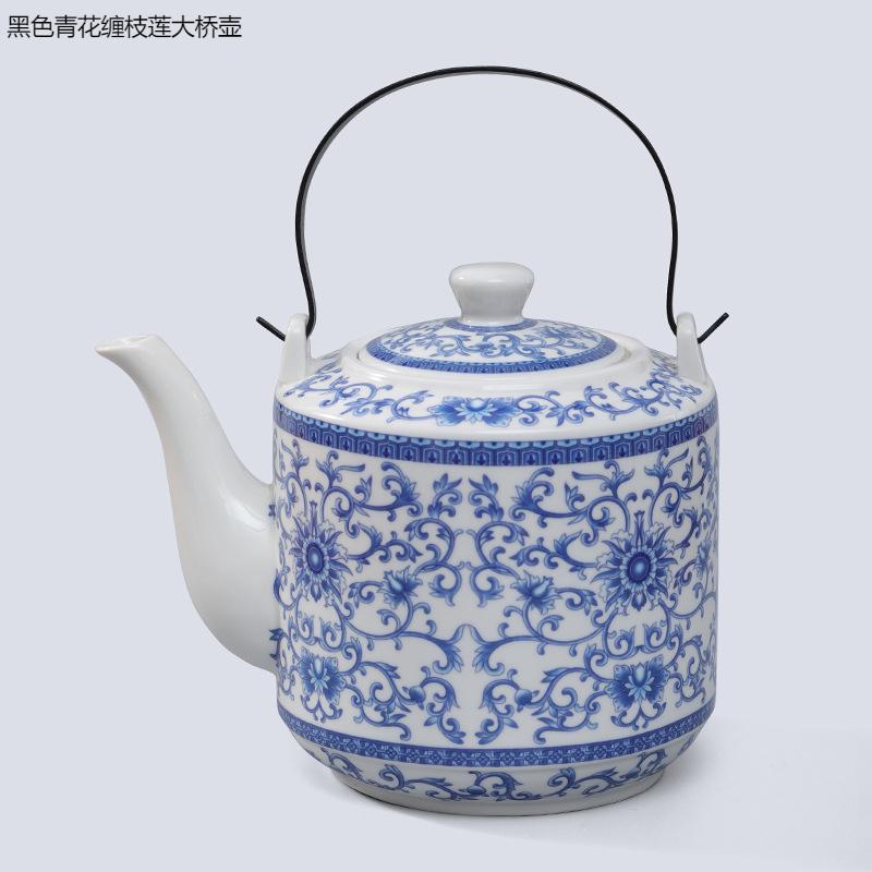 

Чайник с керамической ручкой, устойчивой к высоким температурам, китайский бытовой чайник, большой емкости для заваривания чая
