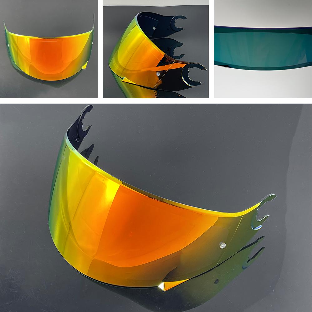 SPARTAN CARBON Visors for SHARK Spartan/D Skwal 2 Motorcycle Helmet Visors UV Protection Electroplated Visera Casco Moto