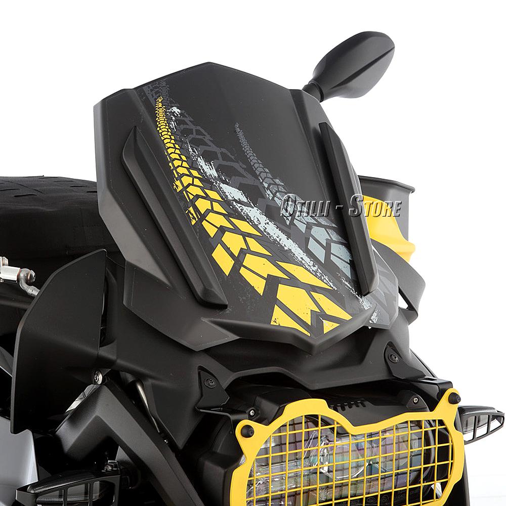 Motorcycle Windshield For BMW R1250GS 2018 - 2024 ADV LC Rallye Windscreen Deflector Protector Wind Screen