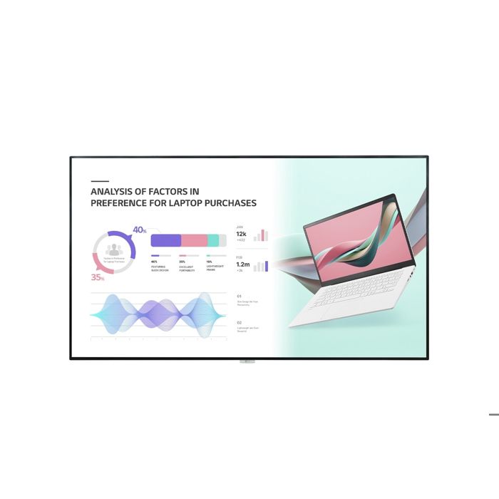 LG Signage Display UH5 98' IPS