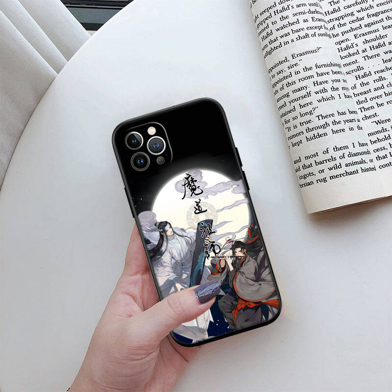 MH91 Mo Dao Zu Shi Phone Shell Case for iPhone 7 8 11 12 13 14 15 16 17 16E XS Pro Max XR X SE Air