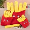 Soft Plush Burger Pillow Pizza Plush Toy Fries Stuffed Doll Perfect Birthday Gift For Kids