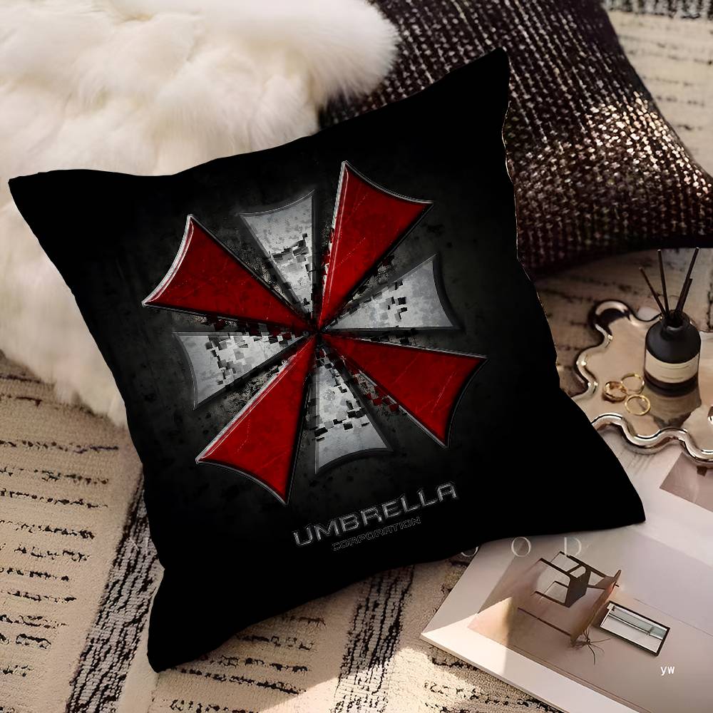 Game E-Evils Cool R-Resident Cushion Cover Polyester Sofa Cushions Decorative Throw Pillows Home Decoration Pillowcover