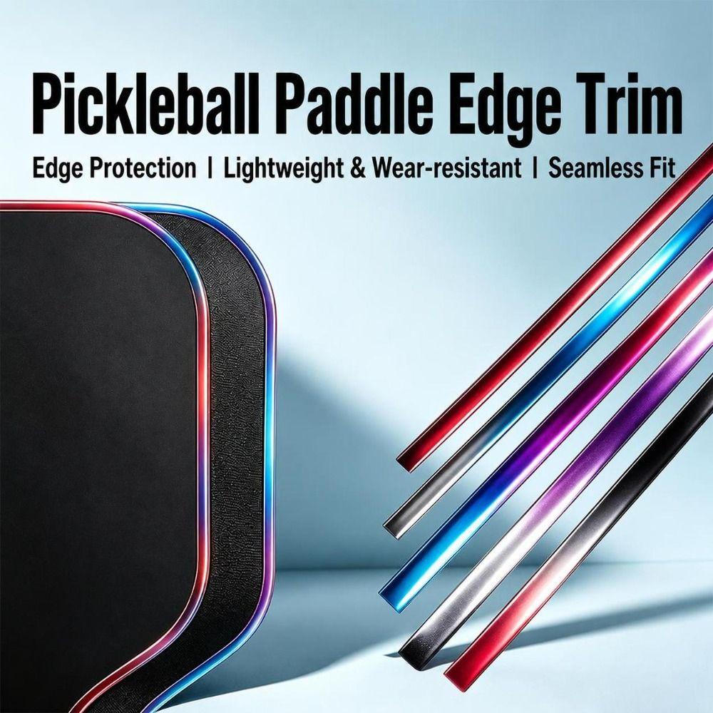 Electroplated Appearance Pickleball Paddle Edge Guard Pickleball Accessories