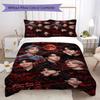 Elegant Purple Suits Bedding 1 Duvet Cover 2 Pillowcase Without Core Without Core Duvet Cover And Pillowcase Christmas Birthday Gift