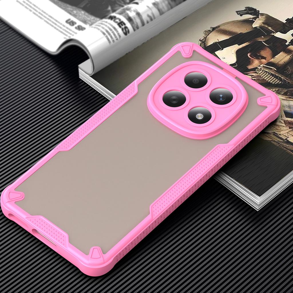 For Xiaomi Poco M8 5G/Redmi Note 15 5G (Global)/15 4G (Global) Case PC + TPU Semi-Transparent Frosted Finish Protective Phone Cover