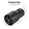 Car Charging Adapter Type1 J1772 To Tesla TS-NACS Socket For EV Electric Vehicle Model X Y 3 S Type 1 Charger 240V AC 80A IP54