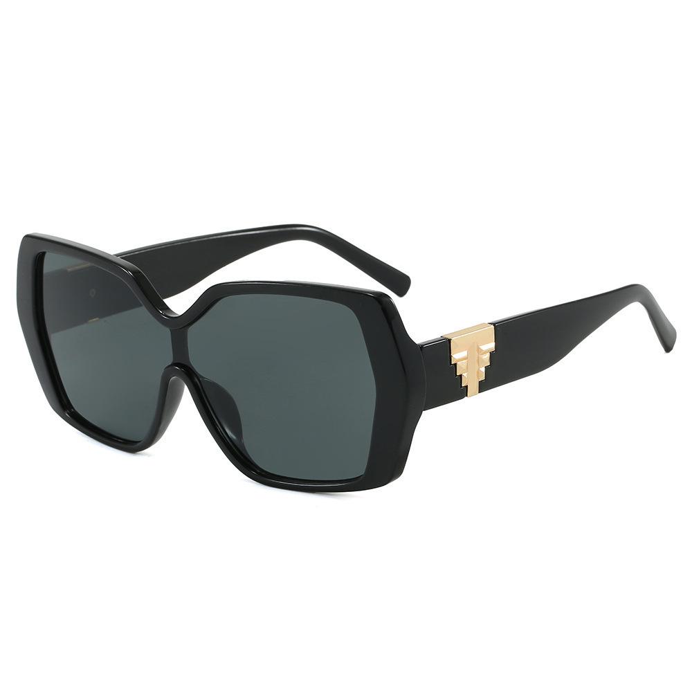Men S And Women S Fashion Large-Frame Resin Sunglasses Driving Uv Protection Uv400 Sunglasses Tide