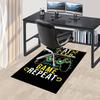 Office Carpet-Eat Sleep Game Repeat Gaming Controller Design, Sofa Rug, Chair Mat for Protectiona108
