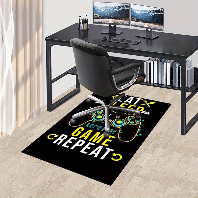 Office Carpet-Eat Sleep Game Repeat Gaming Controller Design, Sofa Rug, Chair Mat for Protectiona108