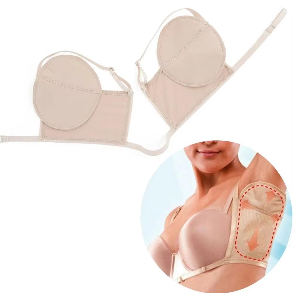 Anti-Sweat Sweat Underarm Pads Bra Reusable Perspiration Absorbing Pads Underarm Sweat Pads
