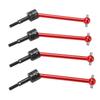 4pcs RC Metal   CVD Drive Shaft Set for    02B 1Celsius10 RC Car Upgrade Parts
