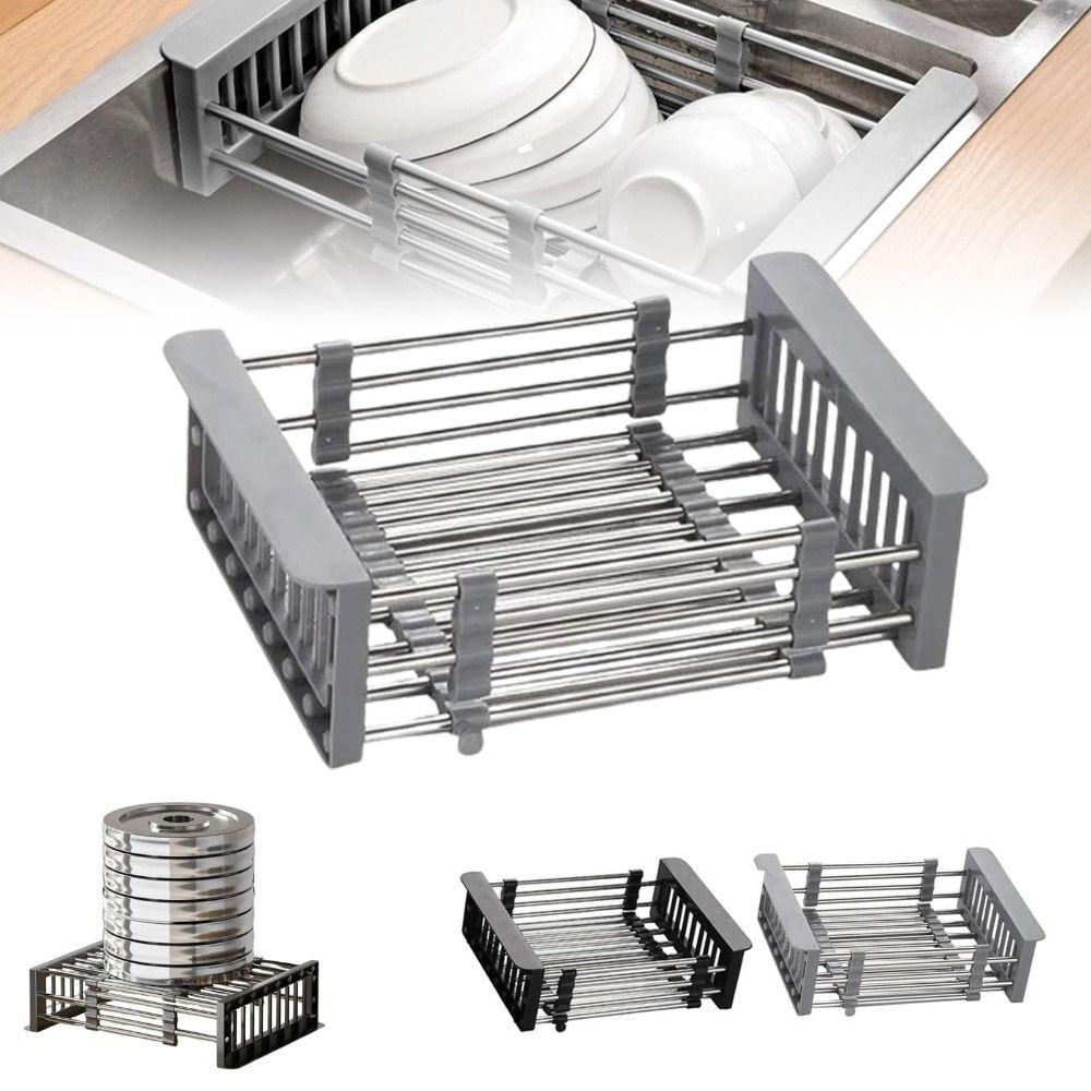 Extend Sink Rack Portable Extender Basket for Vegetables New Kitchen Sinks Accessories