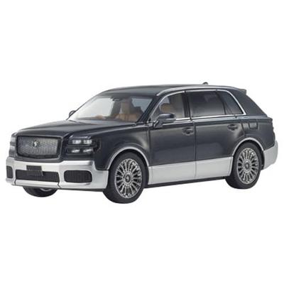 Kyosho Original 1/43 Toyota Century 'Reimei' Modellauto, Grau/Silber, Mittelbraunes Interieur, Druckguss KS03926GS